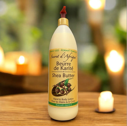 Hand body lotion vitamin E